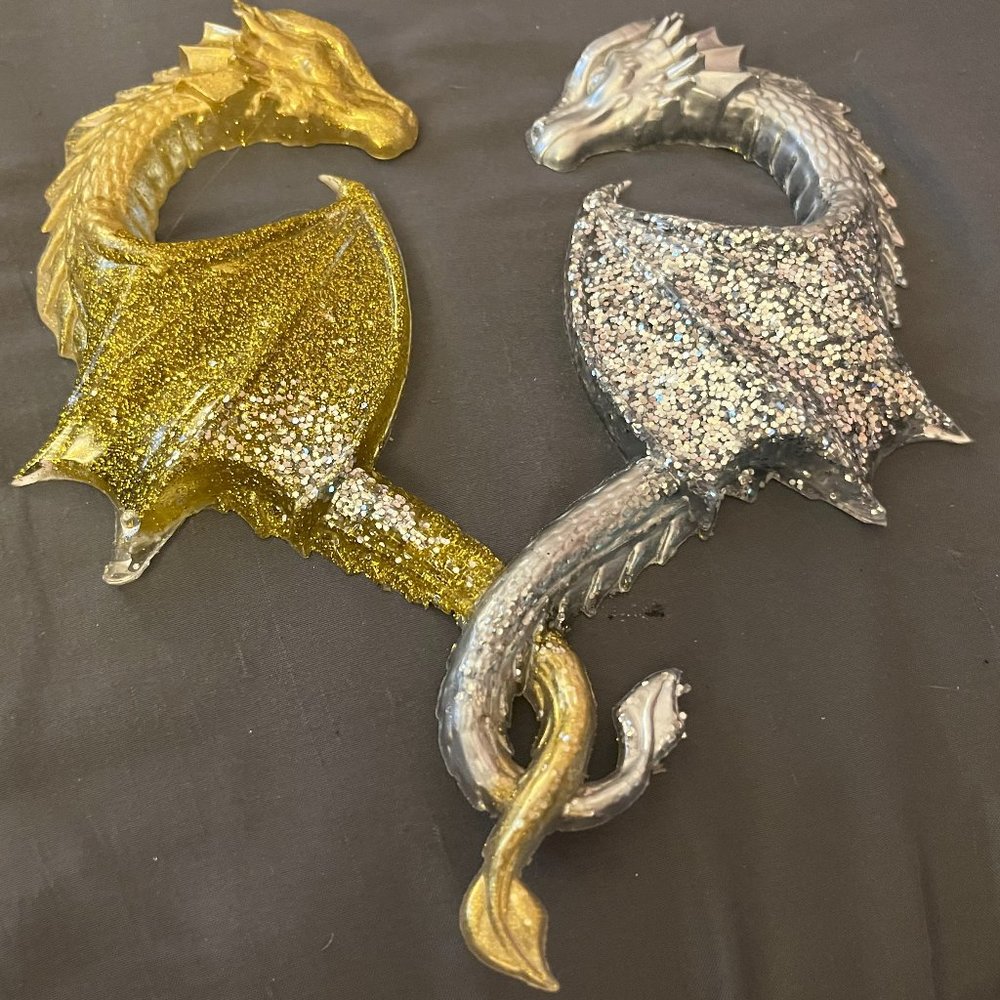 Handmade custom Dragon wall Art